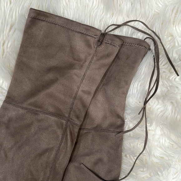 Steve Madden Taupe Over the Knee Boots Size 8 M - Picture 4 of 8